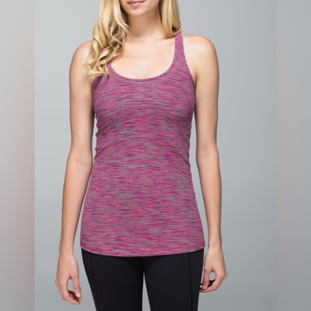 Lululemon Cool Racerback Space Dye Tank Top 4 🍋